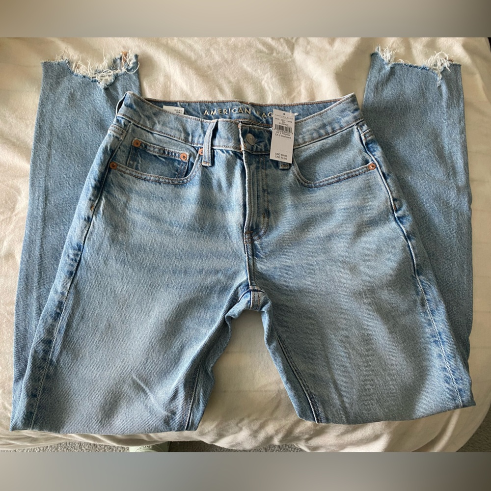American Eagle Outfitters Light Blue Skinny Jeans